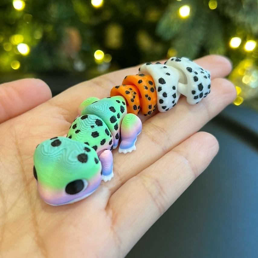 Limited Edition Mini Animals - Unique 3D Printed Articulated Figurines - Small Batch