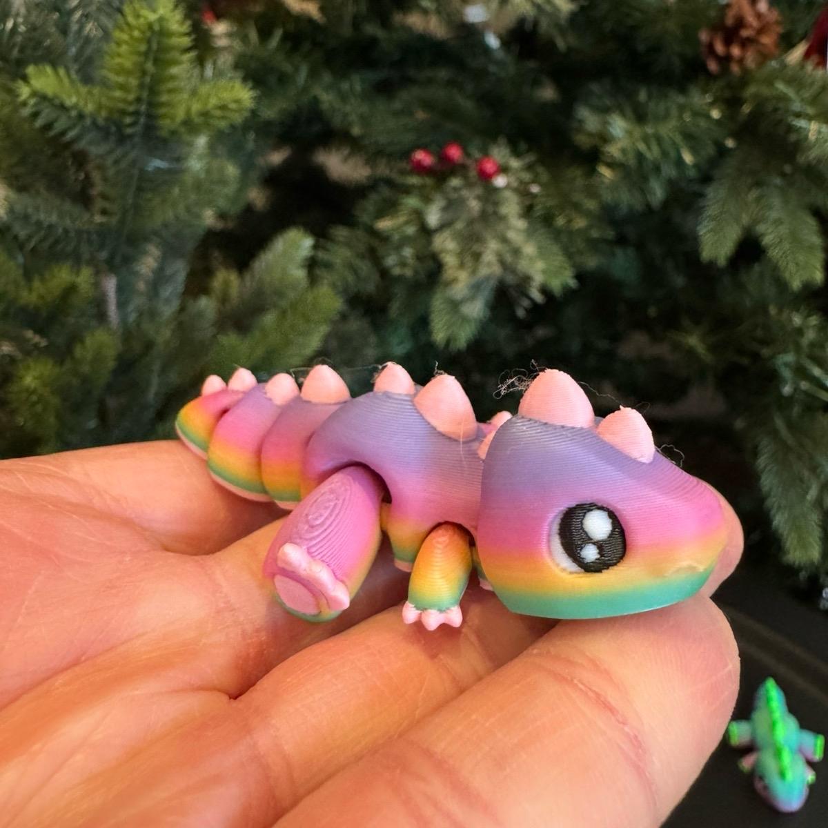 Limited Edition Mini Animals - Unique 3D Printed Articulated Figurines - Small Batch