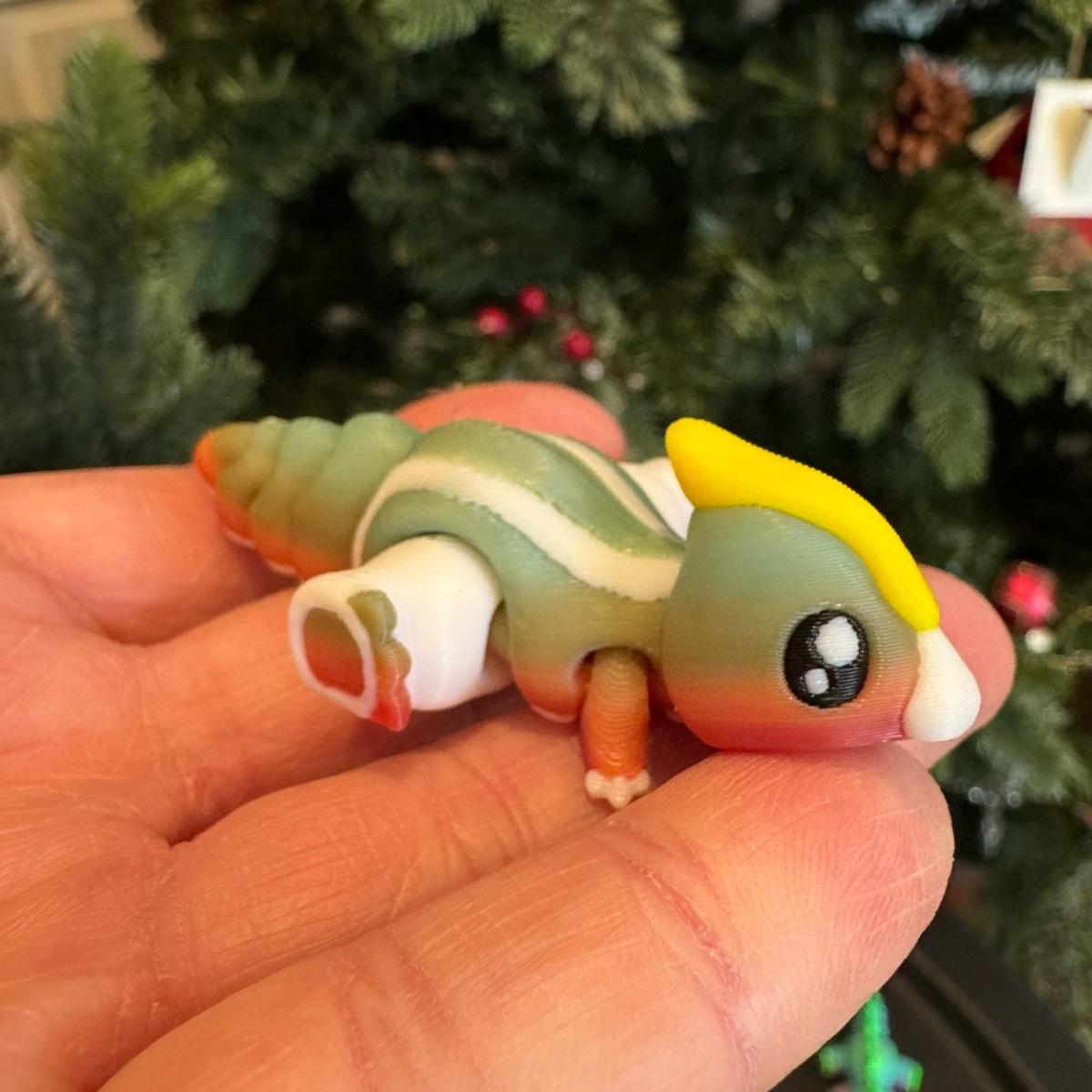 Limited Edition Mini Animals - Unique 3D Printed Articulated Figurines - Small Batch